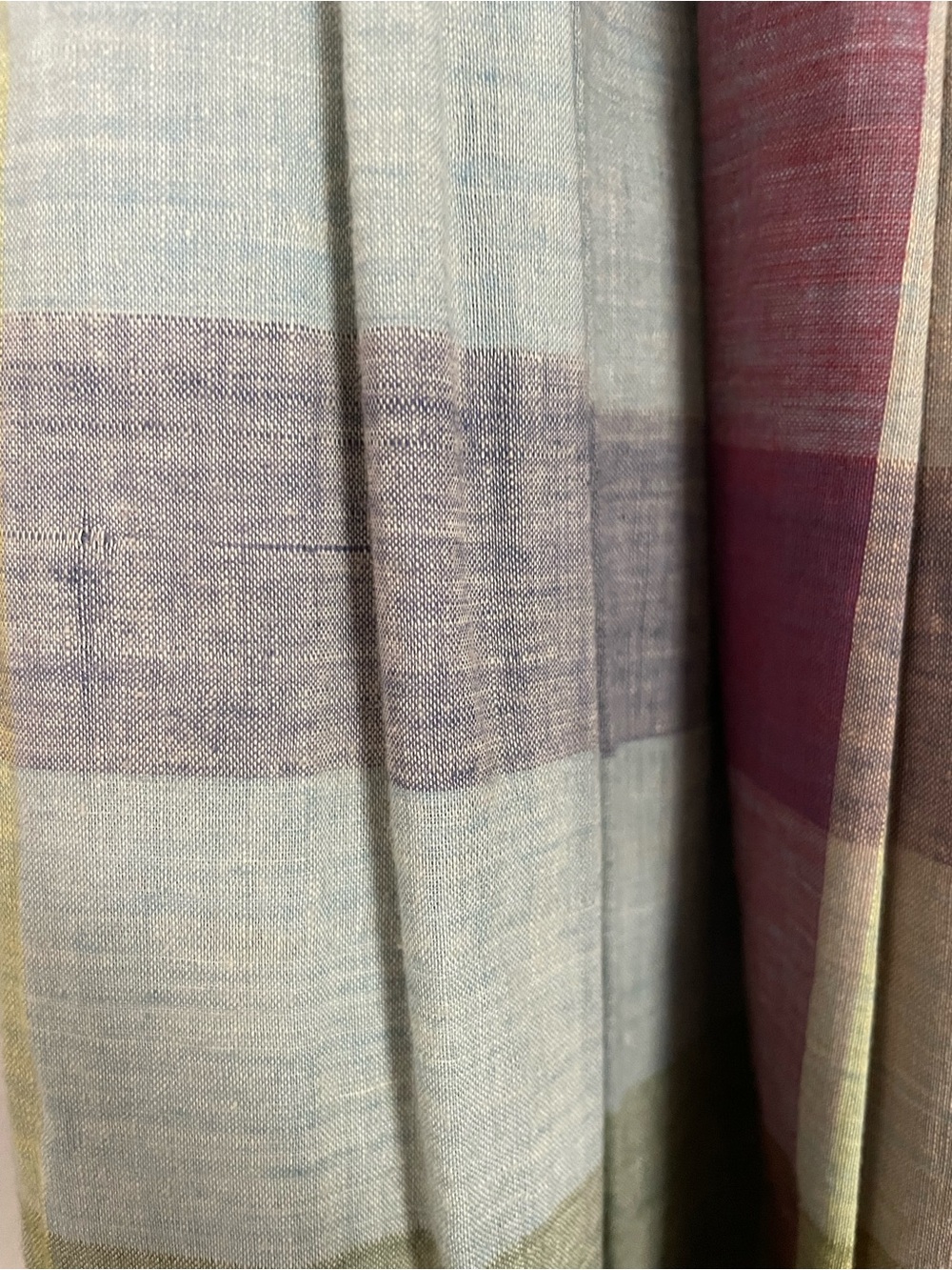 Ralph Lauren Blue Label Vintage Multicolor Plaid Midi Skirt - Picture 15 of 16